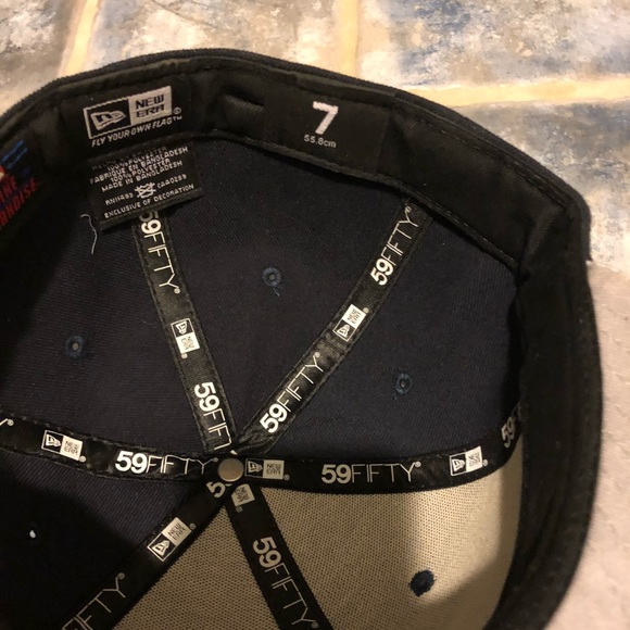 New York Yankees new era fitted hat size 7 - Picture 5 of 6